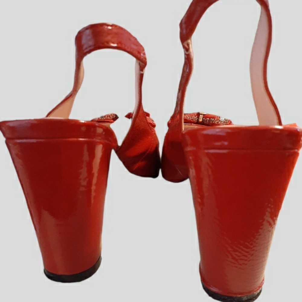 Bellini,Burgundy Sandals - Picture 3 of 7